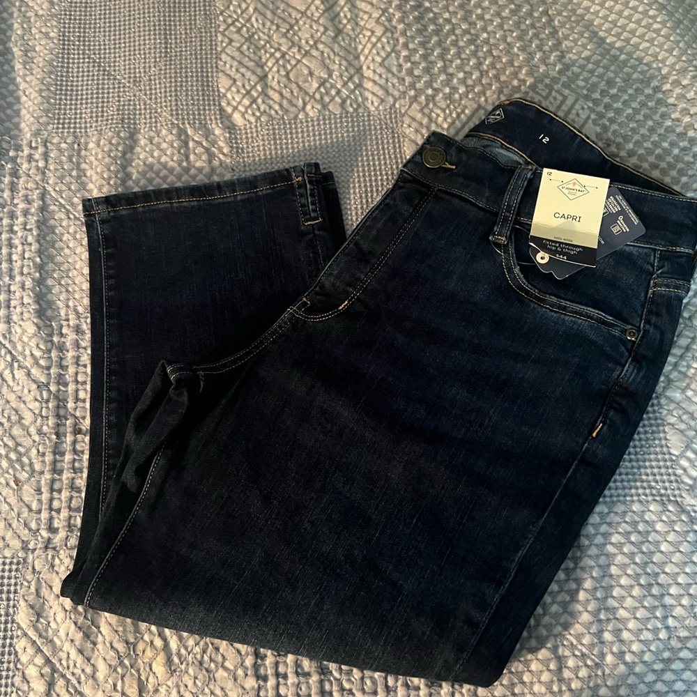 St. John's Bay Mid Rise Capri Jeans